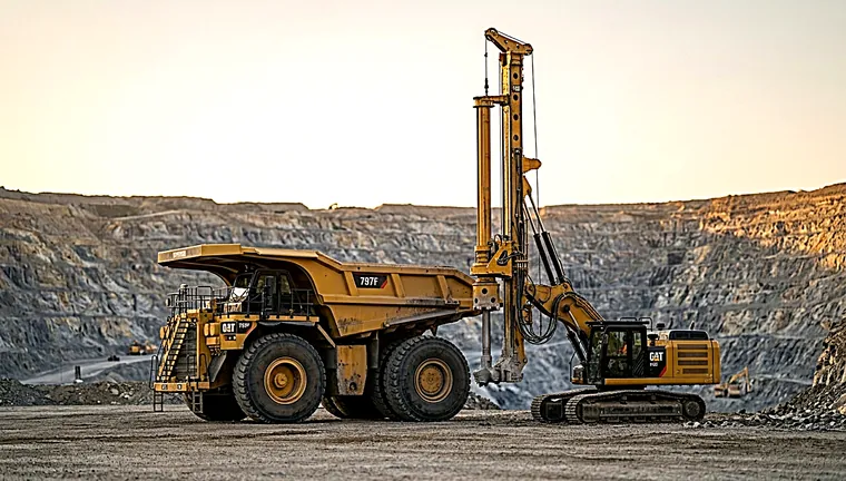 Engins & foreuses miniers